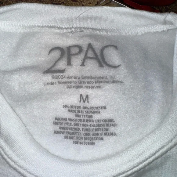 White Graphic Men's Sweater - Picture 7 of 7